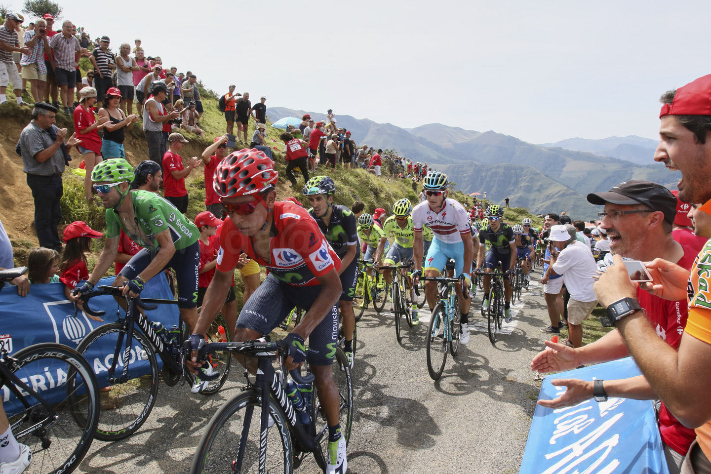 photo actualité: les coureurs du Tour de France vont bientôt repassés dans les Pyrénées